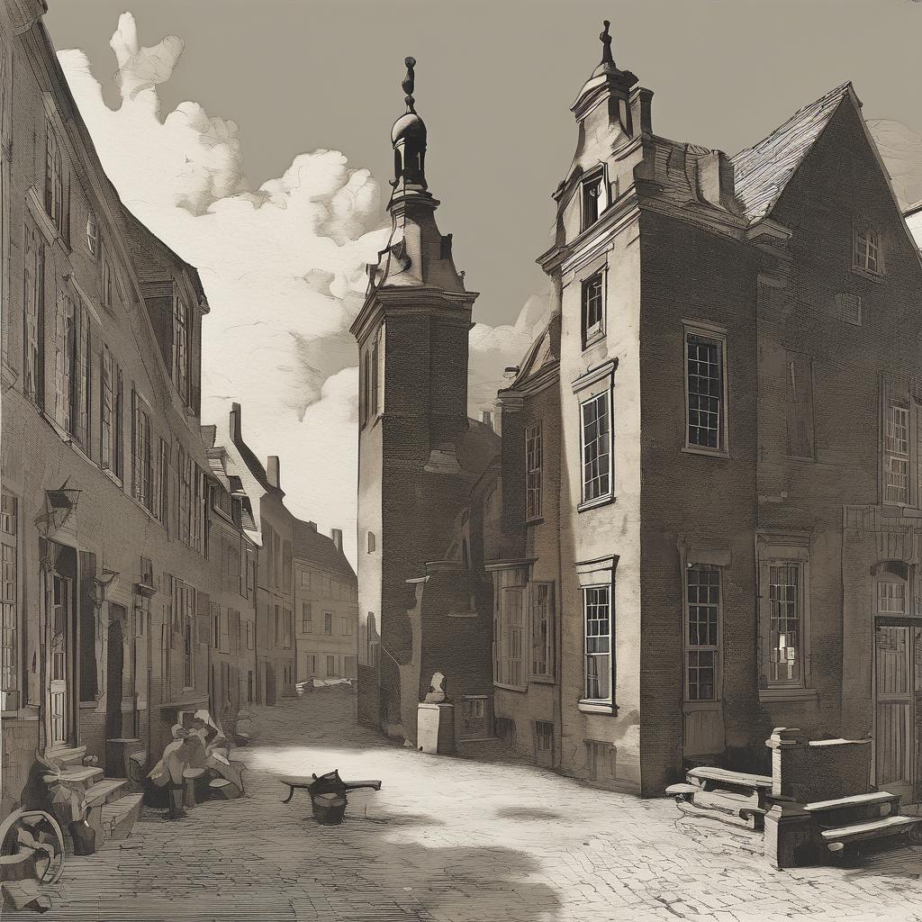 Το στυλ και οι τεχνικές του Nicolaes van HELT STOCKADE